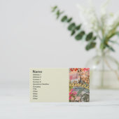 ハワイフラトラベルフラワーヴィンテージ 名刺 (スタンド正面)