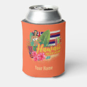 ハワイフラレトロパシフィックヴィンテージ土産 缶クーラー (缶裏面)