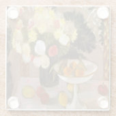 ハワイフラワーズガラスコースター ガラスコースター (裏面)