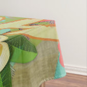 ハワイフラワーフラヴィンテージフローラグラフィック テーブルクロス (インサイチュ)
