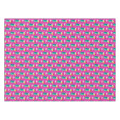 ハワイブルーハワイアンティキバーカクテルミックスドリンク テーブルクロス (正面(横))