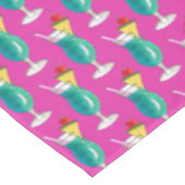 ハワイブルーハワイアンティキバーカクテルミックスドリンク テーブルクロス (アングル)