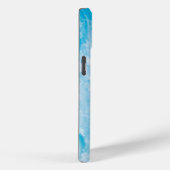 ハワイブルー海サンディビーチフォトモノグラム名 Case-Mate iPhoneケース (裏面 / 右)