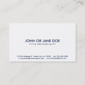 ハワイプライドぼやけ 名刺 (裏面)