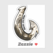 ハワイプラクティスアロハトライバルフック シール (シート)