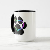 ハワイプラクティスアロハ – パピーラブレインボー マグカップ (正面左)