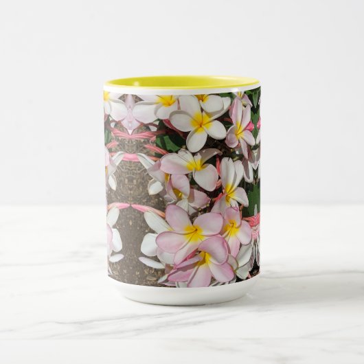 ハワイプルメリア マグカップ (中央)