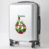 ハワイホヌトライバルフックカナカマオリ シール (スーツケース)