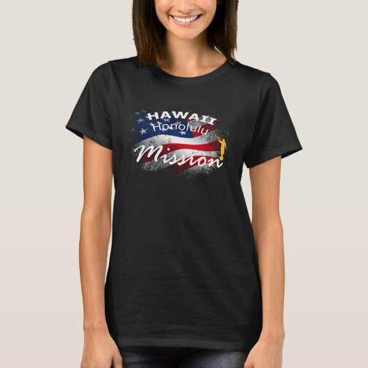 ハワイホノルルモルモンLDS宣教師 Tシャツ (正面)