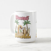 ハワイホノルル コーヒーマグカップ (正面左)