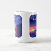 ハワイボルカノスナショナルパークビッグアイランドレトロ コーヒーマグカップ (中央)