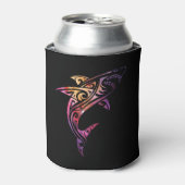 ハワイマノトライバルシャーク恋人 缶クーラー (缶正面)