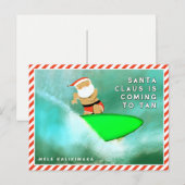 ハワイメレカリキマカクリスマスポストカード シーズンポストカード (正面/裏面)