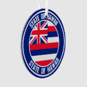 ハワイラウンドエンブレム オーナメント (正面)