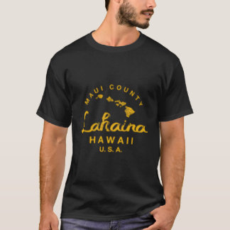 ハワイラハイナマウイハワイアン諸島 Tシャツ