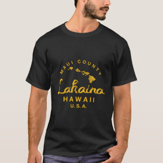 ハワイラハイナマウイハワイアン諸島 Tシャツ