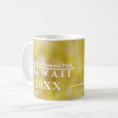 ハワイルドオーキッド – 火山国立公園年 コーヒーマグカップ (正面左)