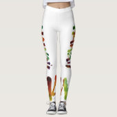 ハワイレタリング書道 – アロハハワイ レギンス (正面)