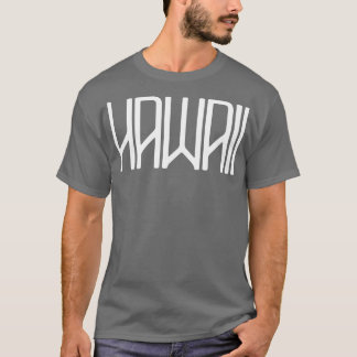 ハワイレトロホワイト文字Tシャツ Tシャツ
