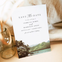 ハワイヴィンテージアイランドビーチパームセーブ・ザ・デイト