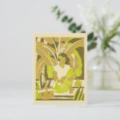 ハワイヴィンテージアートウィメ離れント ポストカード (スタンド正面)