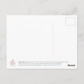 ハワイヴィンテージ旅行ポスター – アートポストカード ポストカード (裏面)