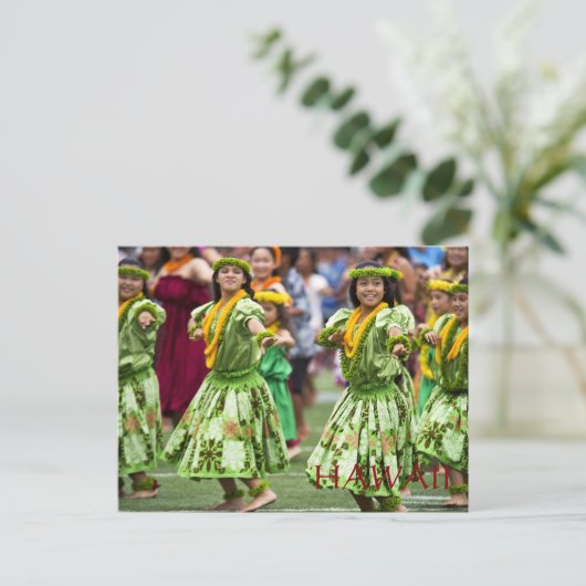 ハワイヴィンテージ観光旅行の追加 ポストカード (スタンド正面)