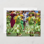 ハワイヴィンテージ観光旅行の追加 ポストカード (正面/裏面)