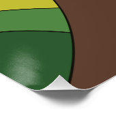 ハワイヴィンテージ1960年代のスタイル旅行ポスター ポスター (コーナー)