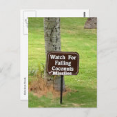 ハワイ偽ミサ警告イル2018 ポストカード (正面/裏面)