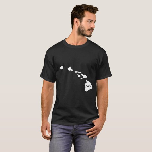 ハワイ先住民HI Tシャツ (正面フル)