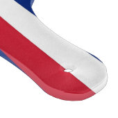 ハワイ国旗を掲げたガラス製のカッティングボードパドル カッティングボード (角)