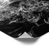 ハワイ国立公園、溶岩管のビュー ポスター (角)