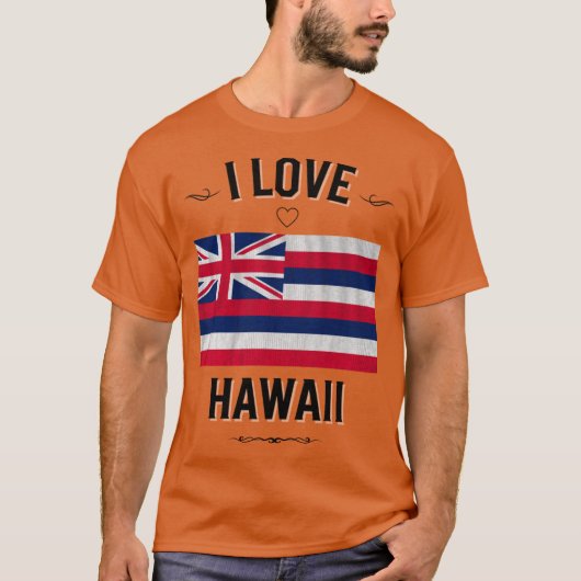 ハワイ大好き Tシャツ (正面)