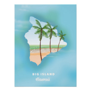 ハワイ大島 ポスター