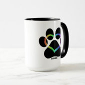 ハワイ子猫ラブレインボー マグカップ (正面右)