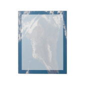 ハワイ島とその山 ノートパッド (回転)