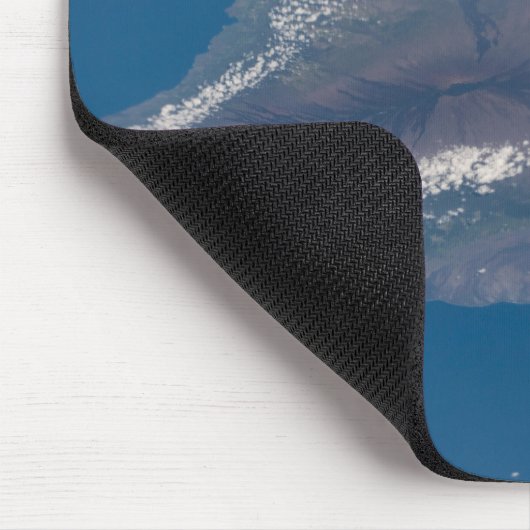 ハワイ島とその山 マウスパッド (コーナー)