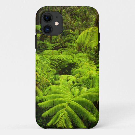 ハワイ島の豊かな熱帯の緑 Case-Mate iPhoneケース (裏面)