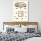 ハワイ島カイリの神殿 キャンバスプリント (インサイチュ (寝室))