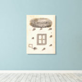 ハワイ島カイリの神殿 キャンバスプリント (インサイチュ (ウッドフロア))