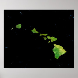 ハワイ島チェーンポスター ポスター