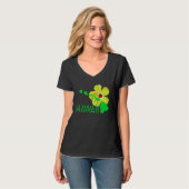 ハワイ島ハイビスカスの花 Tシャツ (正面フル)
