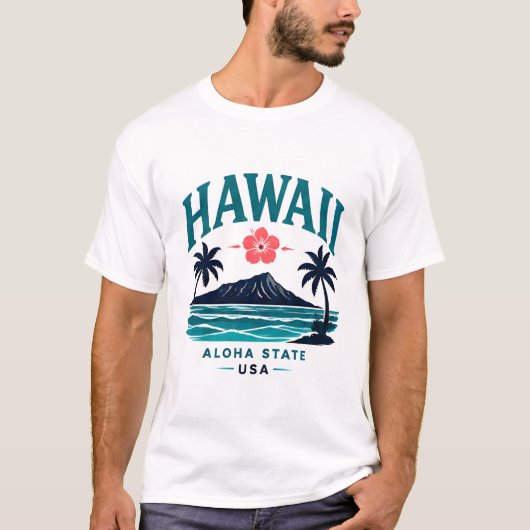 ハワイ島パラダイス Tシャツ (正面)