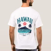 ハワイ島パラダイス Tシャツ (裏面)