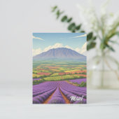 ハワイ島マウイ島アップカントリーの旅 ポストカード (スタンド正面)