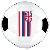 ハワイ州の旗 サッカーボール (回転)