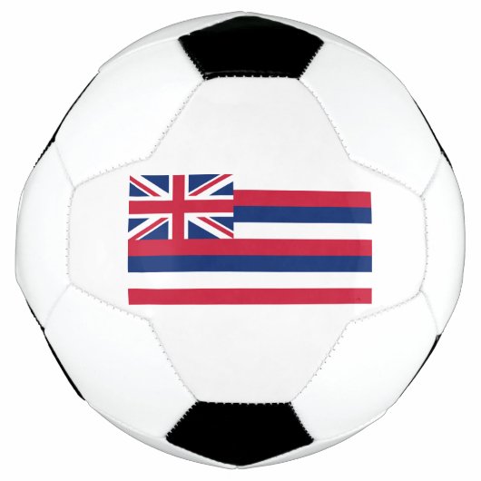 ハワイ州の旗 サッカーボール (正面)