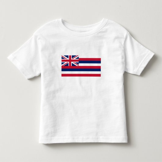 ハワイ州の旗 トドラーTシャツ (正面)