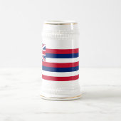 ハワイ州の旗 ビールジョッキ (中央)